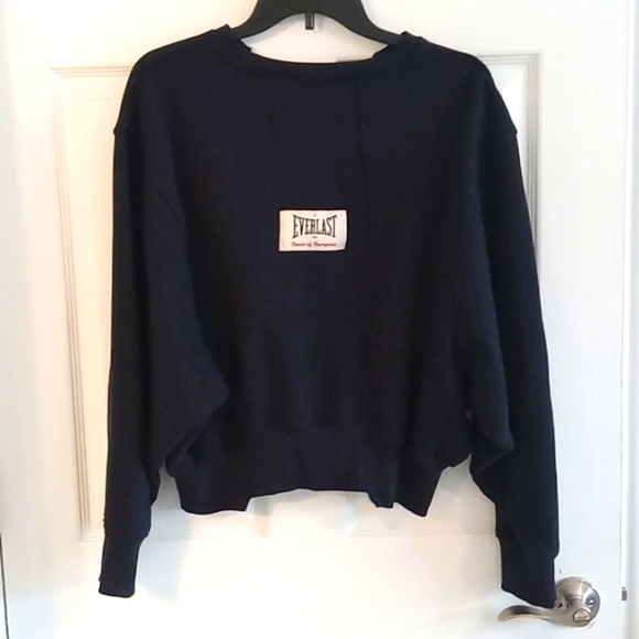 ZARA Everlast Bronx Cropped Sweatshirt 0264/317 - Picture 2 of 6